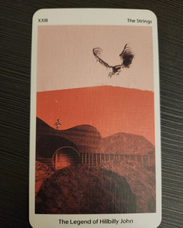Here you can see a sample of the new cards made for the Oracle deck booster pack, released to coincide with @severinfilms ALL THE HAUNTS BE OURS vol 2 box set. This oracle deck designed by @ofstickandbone is one of my favourite things I've ever commissioned so I want to make sure it doesnt get overlooked! The booster pack comes in a velvet bag and when you integrate the new cards with the original box of cards, the whole box fits inside the bag. You can get the booster pack here: https://severinfilms.com/en-ca/collections/shop/products/woodlands-dark-and-days-bewitched-folk-horror-oracle-deck-booster-pack
And if you don't have the original deck, Severin reprinted some of those too, also available on the site!
#allthehauntsbeours #allthehauntsbeoursvolume2 #woodlandsdarkanddaysbewitched #folkhorror #severinfilms #oracledeck